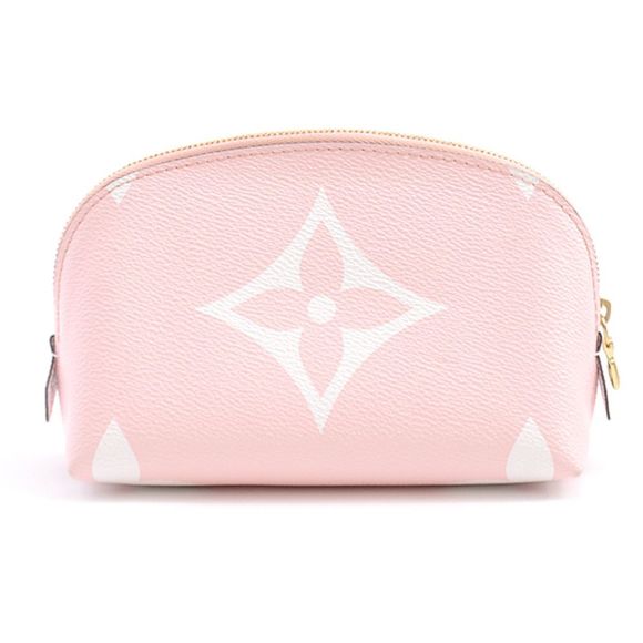 Louis Vuitton Pochette Cosmetic Pouch Monogram Giant Red Pink Handbag - Picture 2 of 6